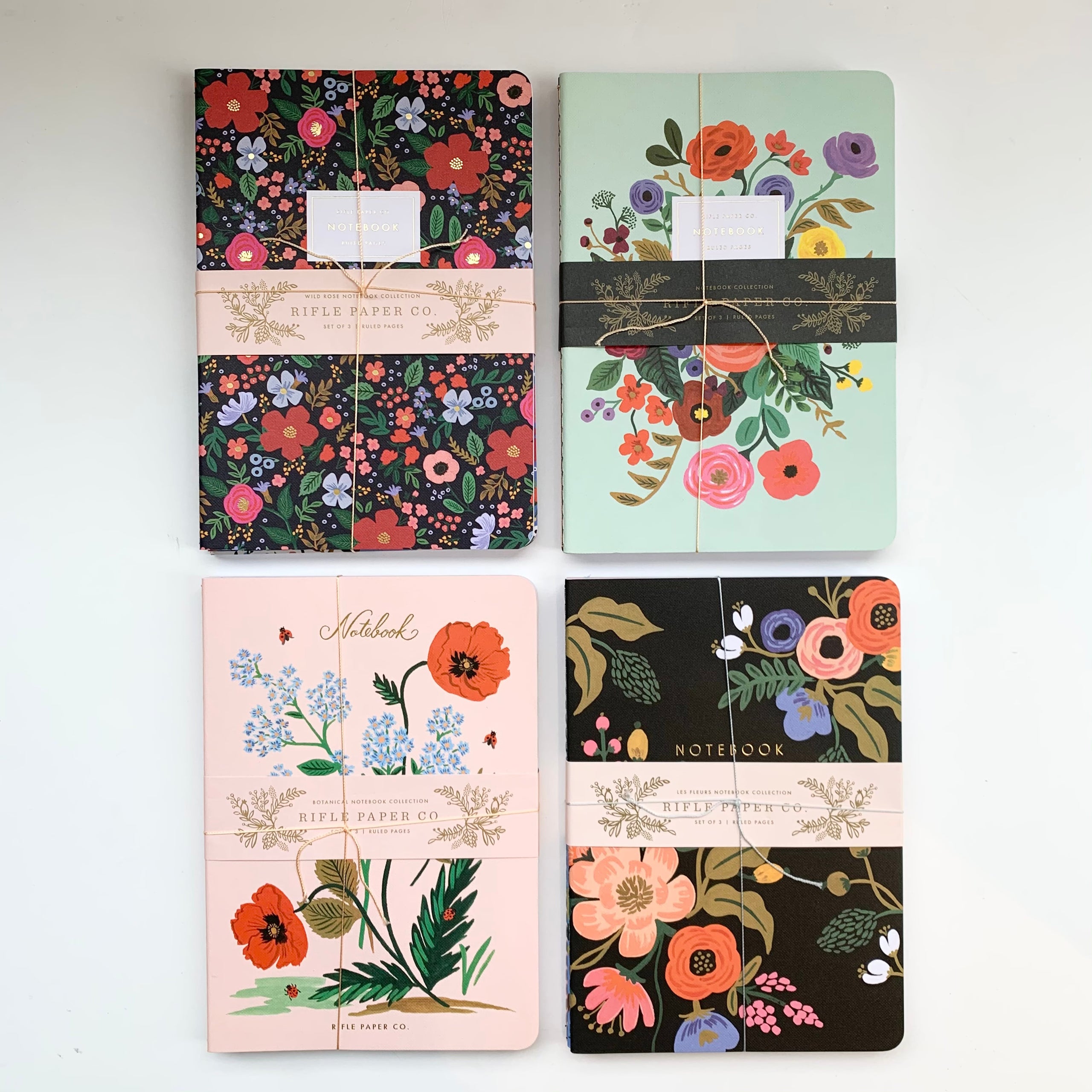 Stitched Notebooks - Set of 3 | My Site